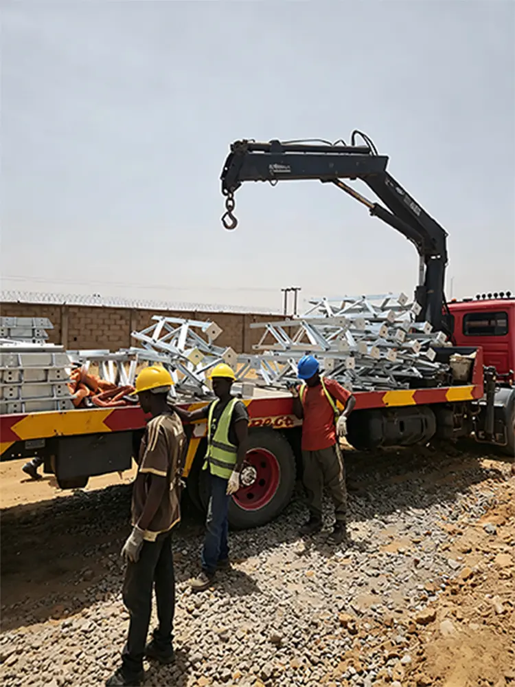 Progrese la fața locului pentru proiectul substației Nigeria Zaria 330kV