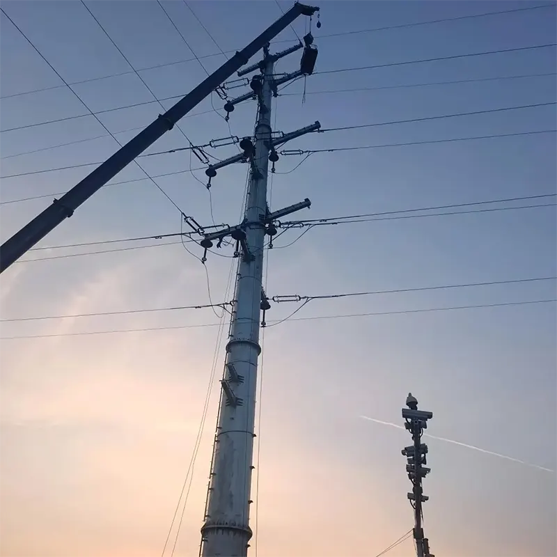 Turn de conducte de transmisie a energiei de 220 kV