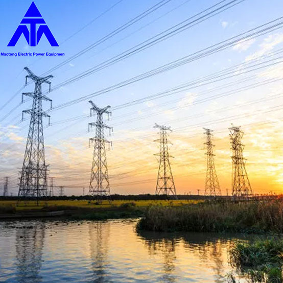 35KV 66KV Putere electrică Unghi de oprire a căderii Turn din oțel